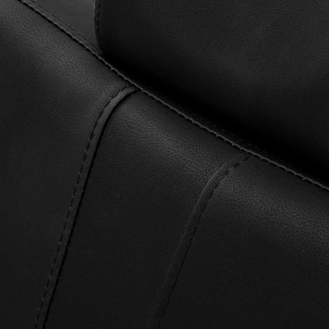 Sillón de Barberia Gabbiano Athena Negro - imagen 8