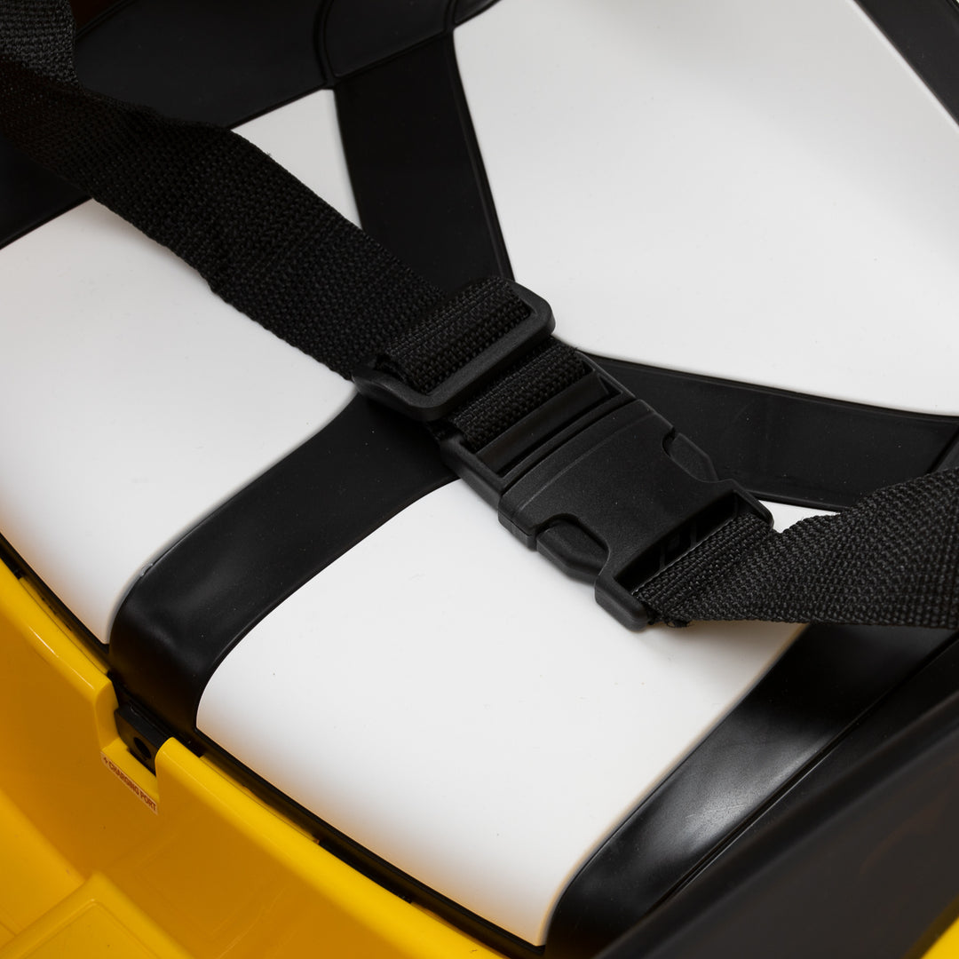Sillón de peluquería infantil Coche Lamborghini Amarillo - imagen 11