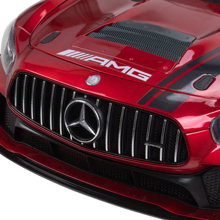 Sillón de peluquería infantil Coche Mercedes Rojo - imagen 6