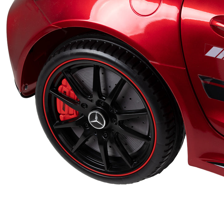 Sillón de peluquería infantil Coche Mercedes Rojo - imagen 11