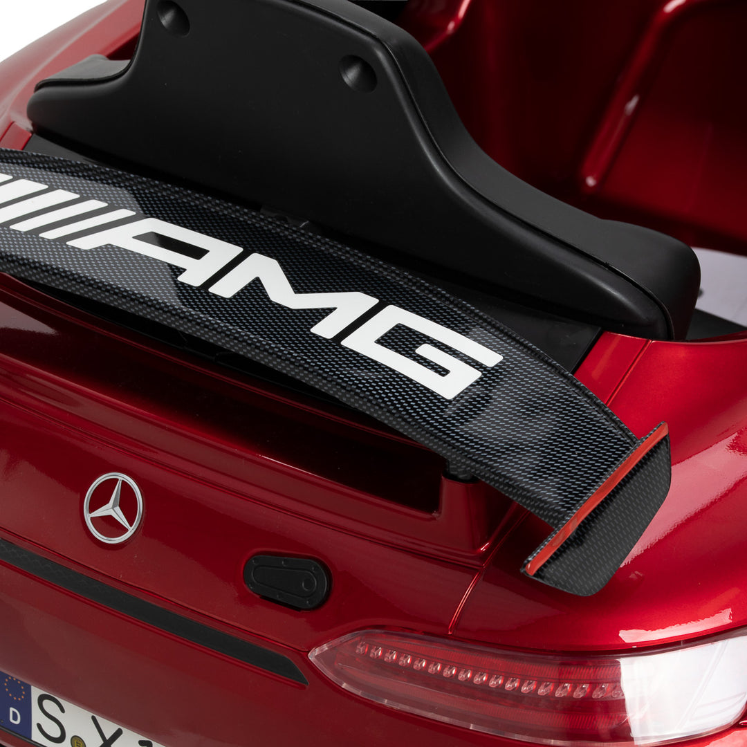 Sillón de peluquería infantil Coche Mercedes Rojo - imagen 12