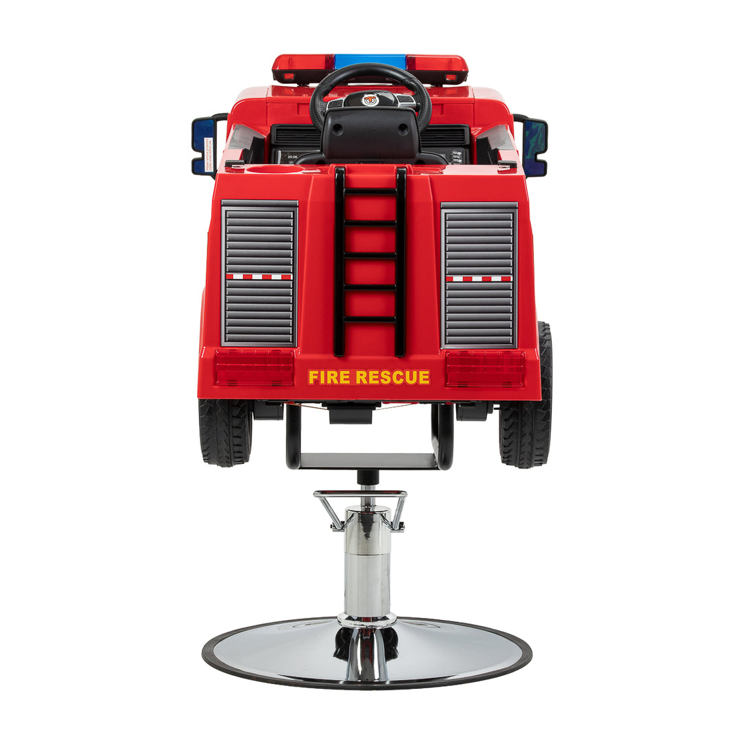 Sillón de peluquería infantil Bomberos Rojo - imagen 5
