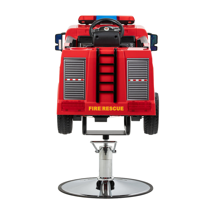 Sillón de peluquería infantil Bomberos Rojo - imagen 5