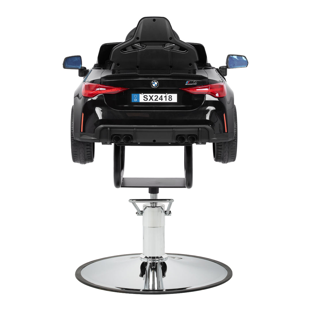 Sillón de peluquería infantil Coche BMW Negro - imagen 5