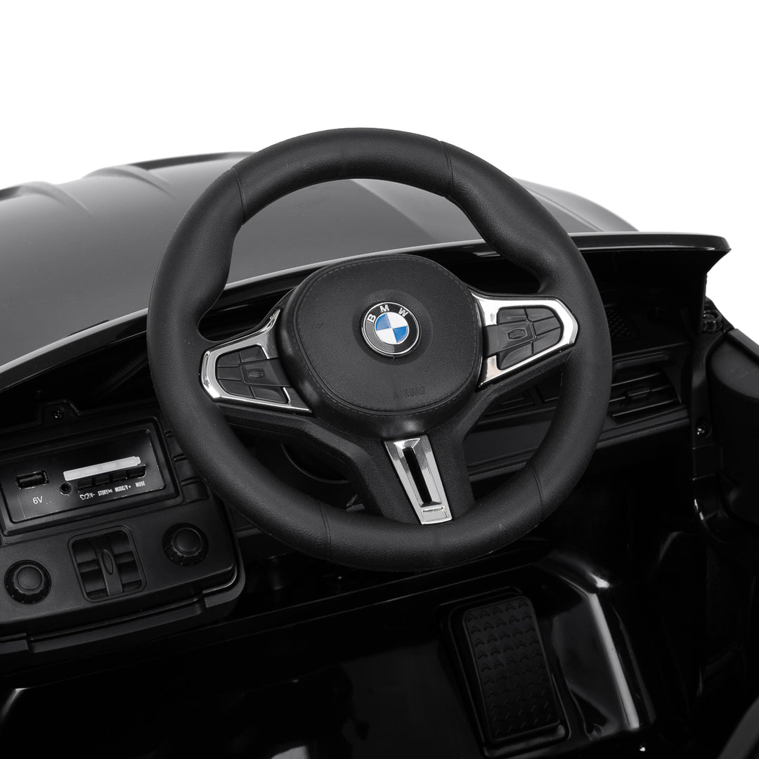 Sillón de peluquería infantil Coche BMW Negro - imagen 6