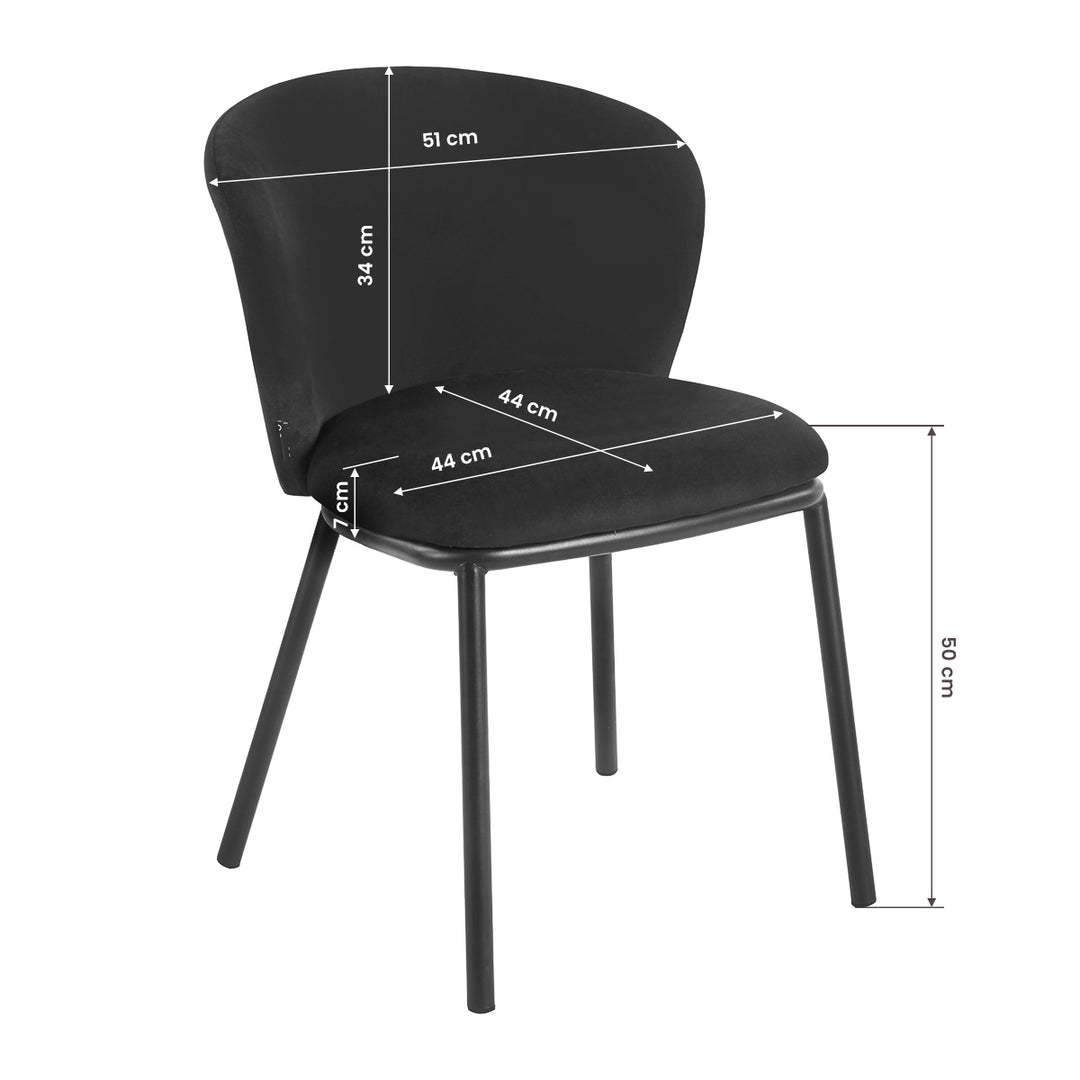 Silla 4Rico Linea Negro - imagen 8