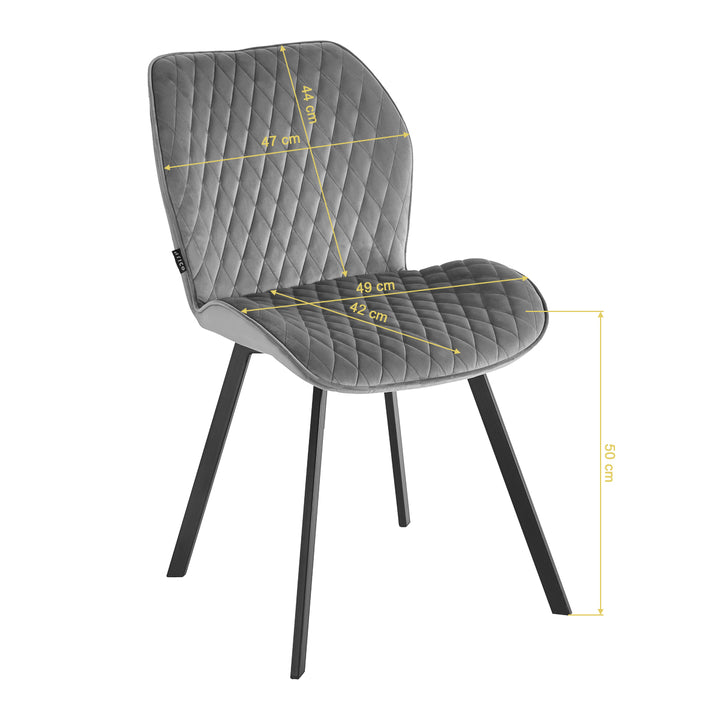 Silla 4Rico Vetro Gris - imagen 8