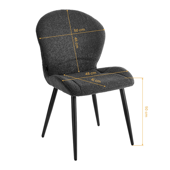 Silla 4Rico Lucente Negro - imagen 8