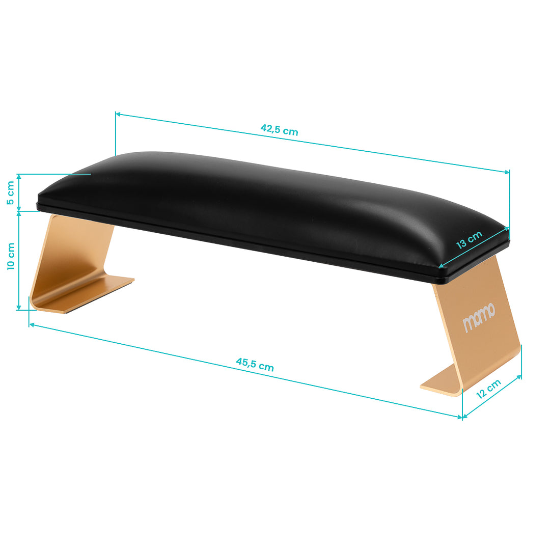 Reposabrazos Manicura Momo 7-M Oro Negro - imagen 5
