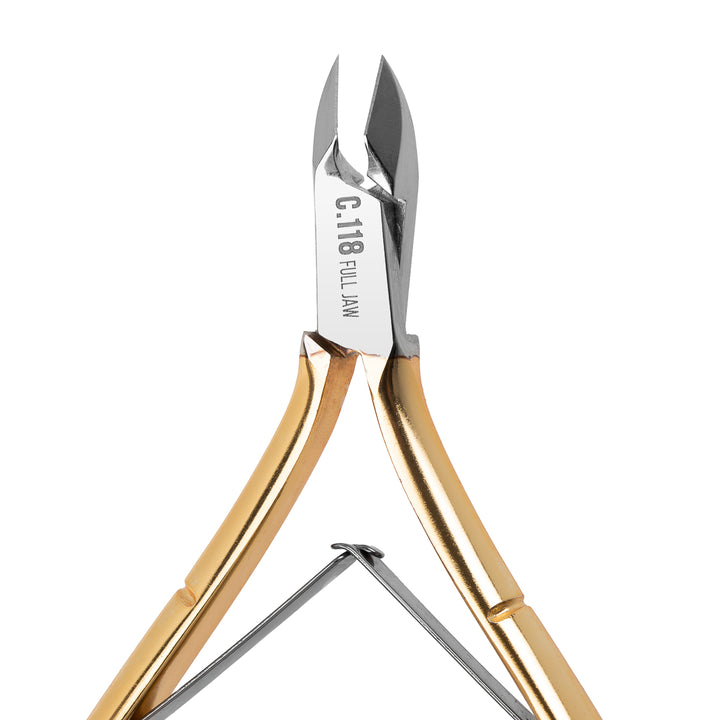 Alicate de Cutículas Nghia Export C-118 7 mm Oro - imagen 2