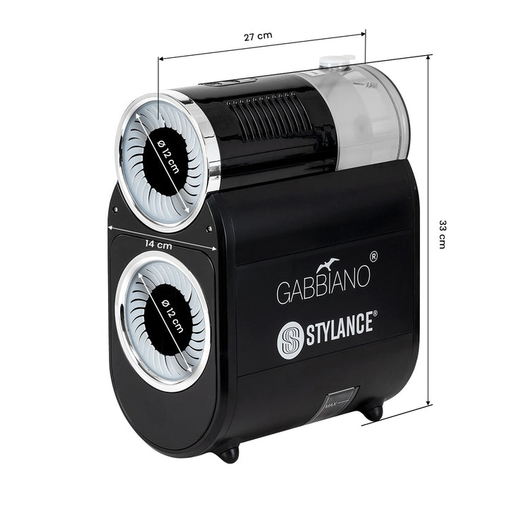 Limpiador de Cepillos a Vapor Gabbiano 1200W Negro - imagen 9