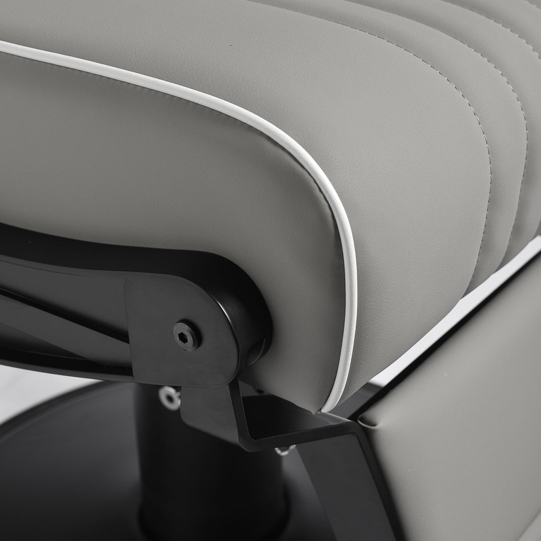 Sillón de Barberia Gabbiano Levi Gris - imagen 14