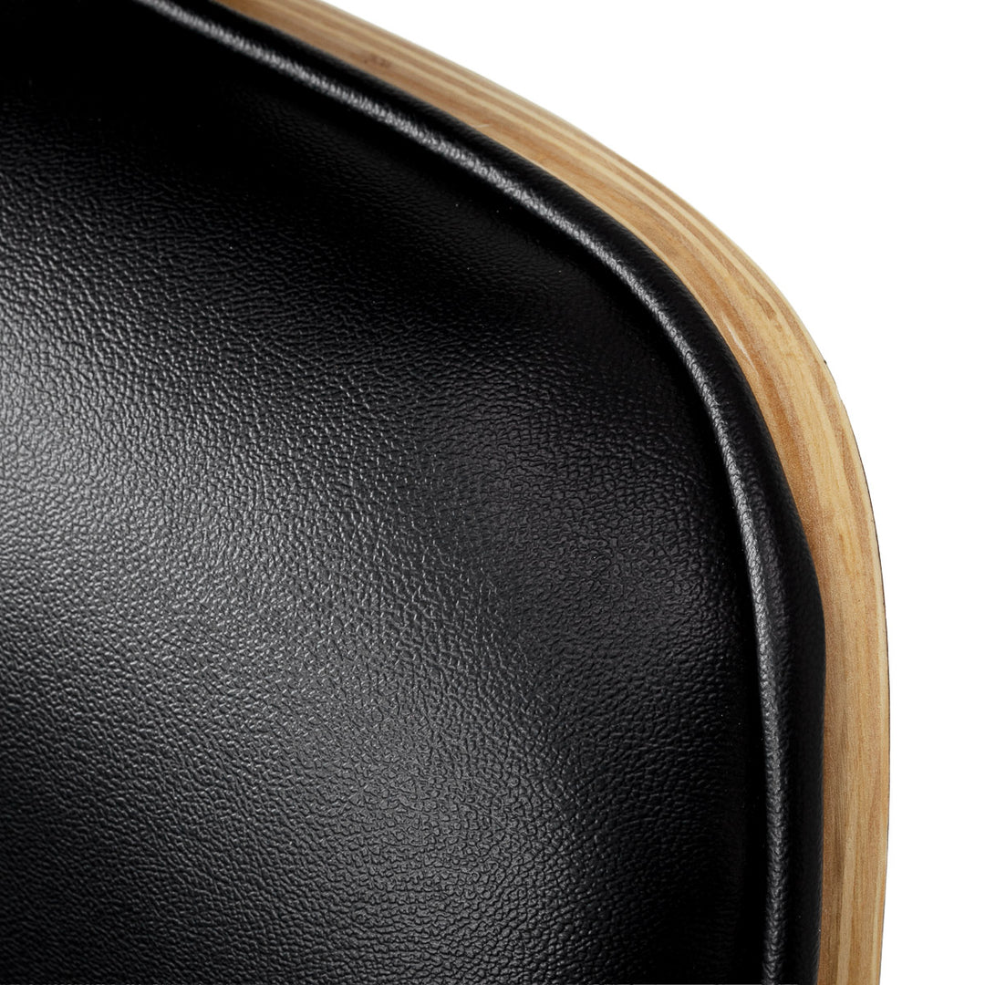Sillón de peluquería Gabbiano Florence Nogal Negro Oro - imagen 12
