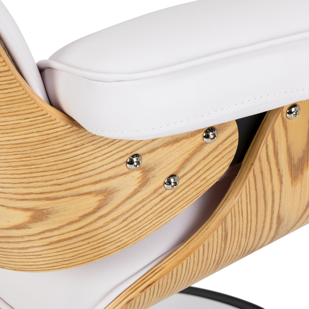 Sillón de peluquería Gabbiano Florence Blanco - imagen 6