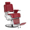 Sillón de barbero Gabbiano Royal X Rojo