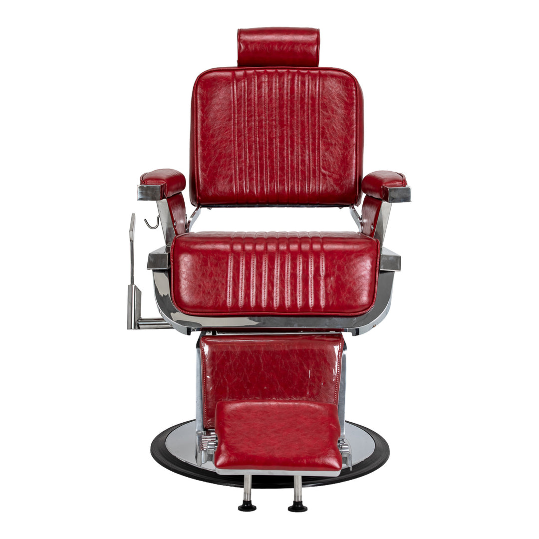 Sillón de barbero Gabbiano Royal X Rojo - imagen 2