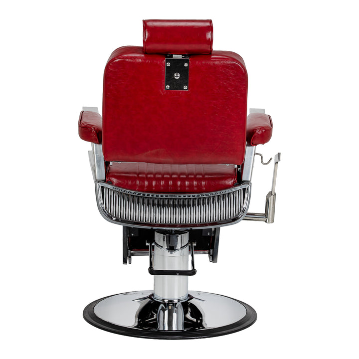 Sillón de barbero Gabbiano Royal X Rojo - imagen 3