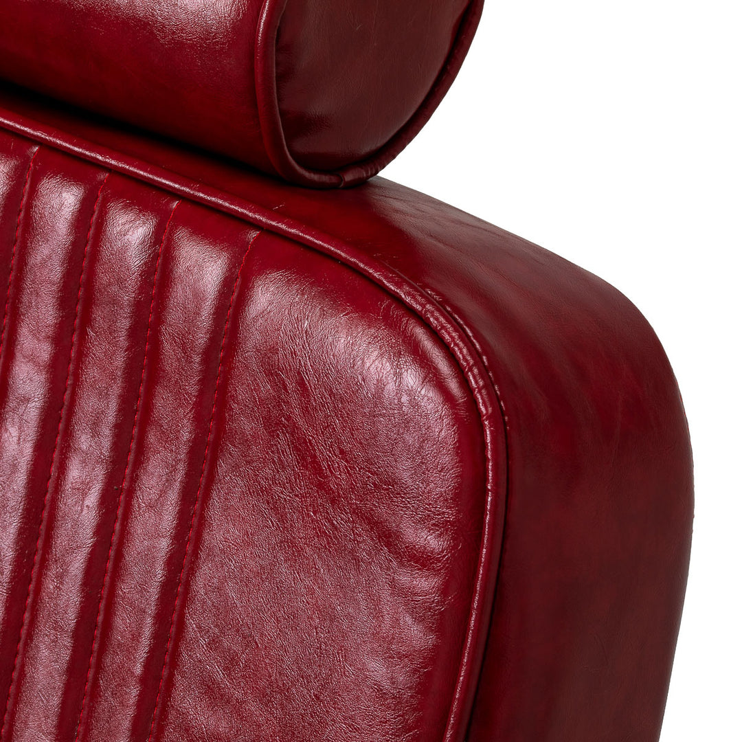 Sillón de barbero Gabbiano Royal X Rojo - imagen 7