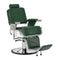 Sillón de barbero Gabbiano Royal X Verde