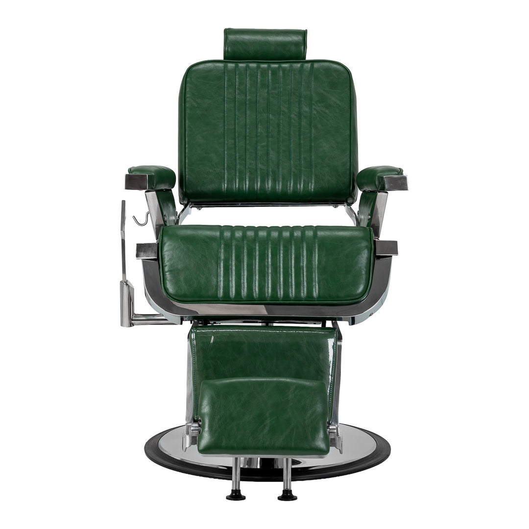 Sillón de barbero Gabbiano Royal X Verde - imagen 2