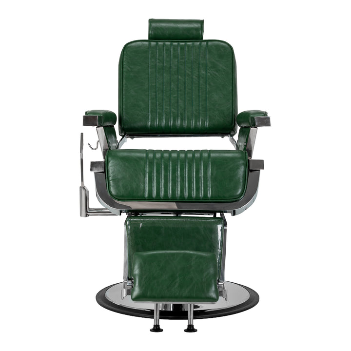 Sillón de barbero Gabbiano Royal X Verde - imagen 2