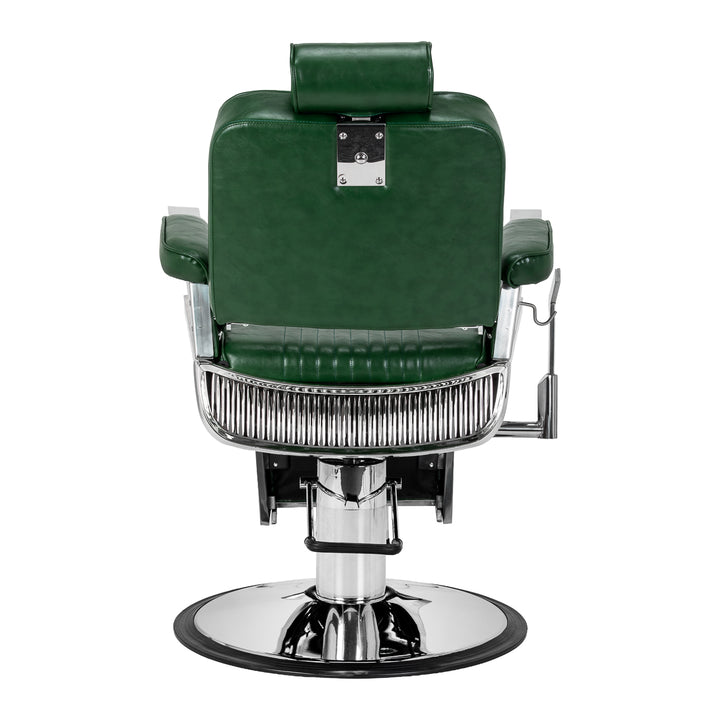 Sillón de barbero Gabbiano Royal X Verde - imagen 3
