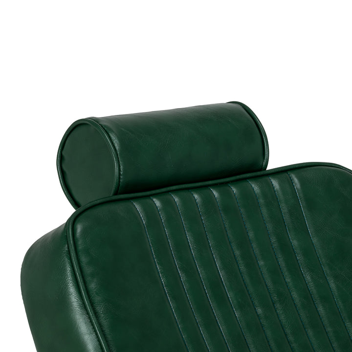 Sillón de barbero Gabbiano Royal X Verde - imagen 13
