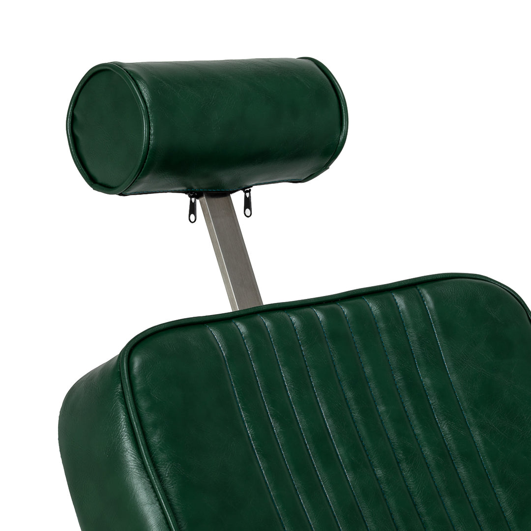 Sillón de barbero Gabbiano Royal X Verde - imagen 14