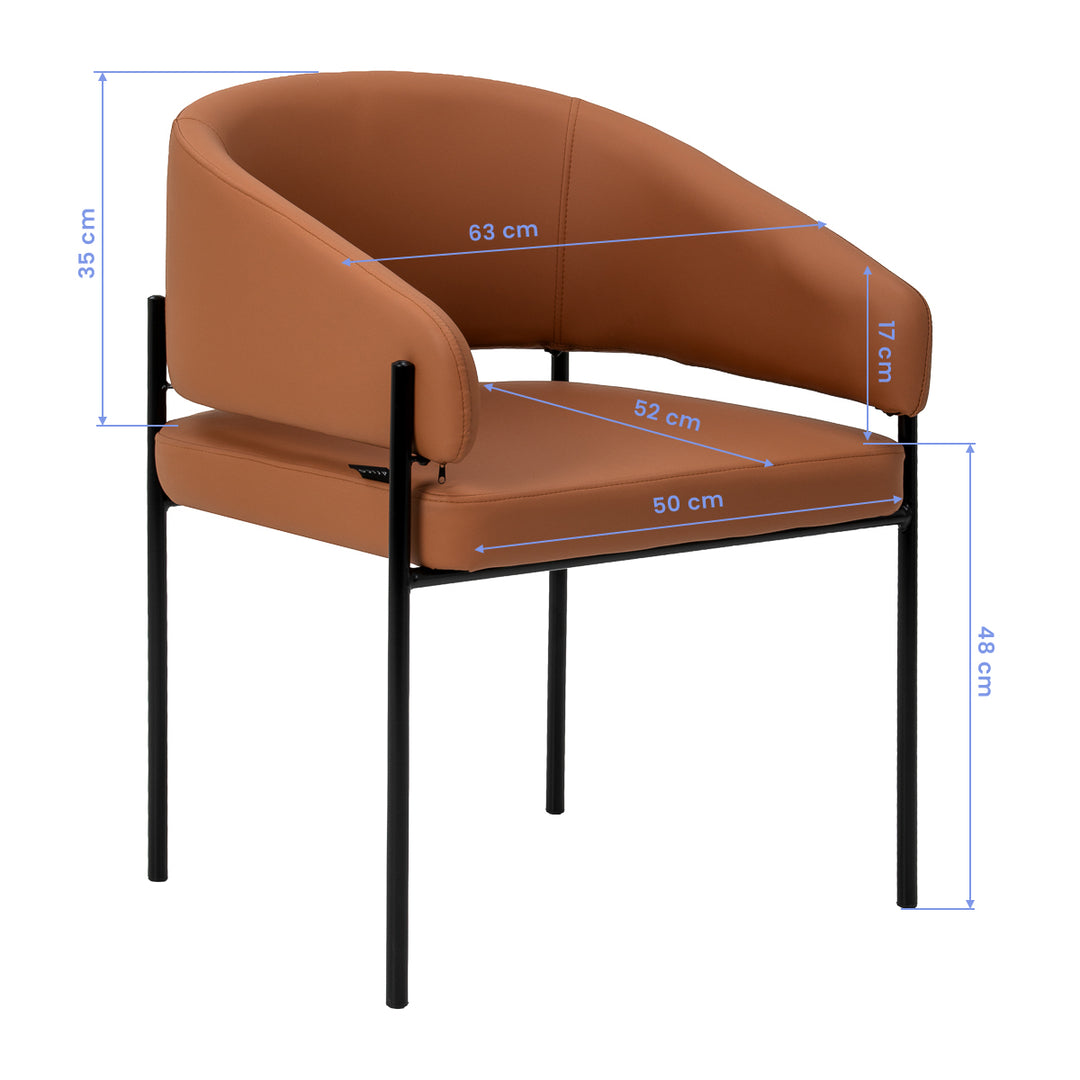 Silla 4Rico Novo Marrón - imagen 8