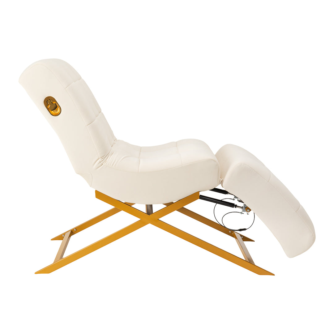 Camilla Pestañas Sillon Umbra Blanco-Oro - imagen 4