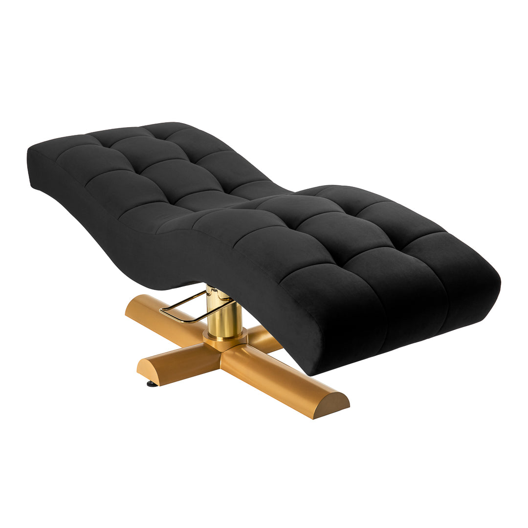 Camilla Pestañas Sillon Corona Negro-Oro - imagen 2