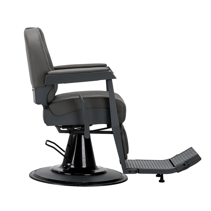 Sillón de Barberia Gabbiano Bruno Gris-Gris