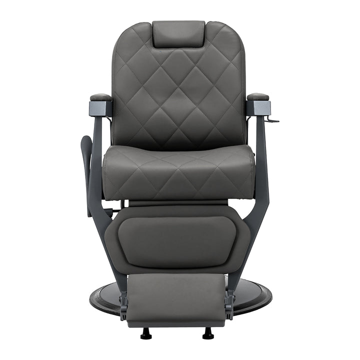 Sillón de Barberia Gabbiano Bruno Gris-Gris
