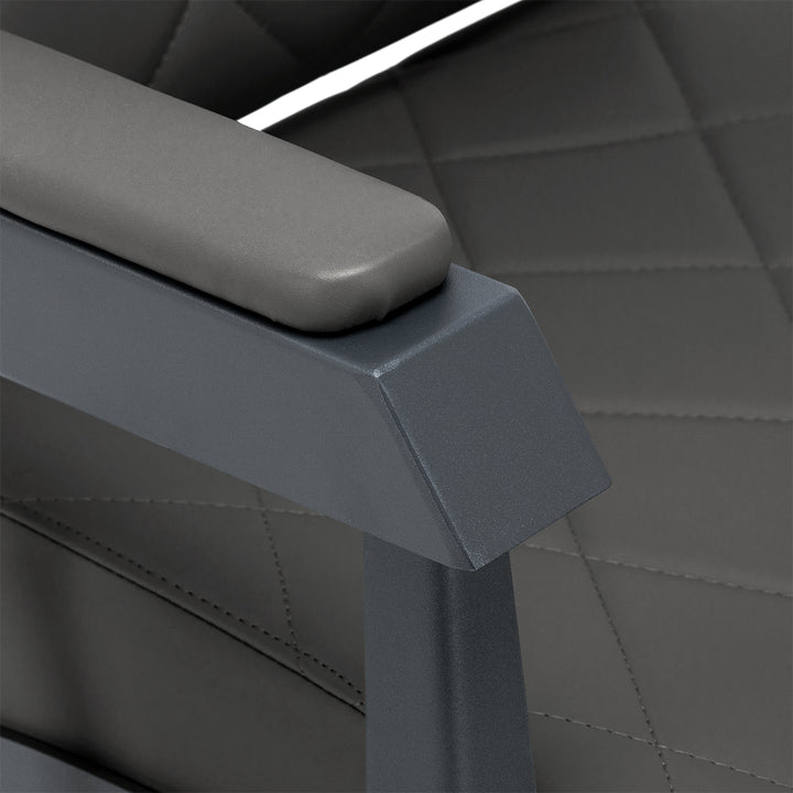 Sillón de Barberia Gabbiano Bruno Gris-Gris