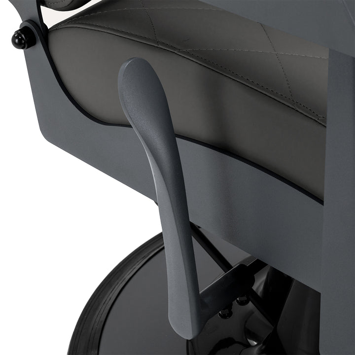 Sillón de Barberia Gabbiano Bruno Gris-Gris