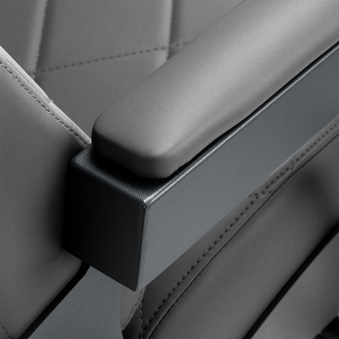 Sillón de Barberia Gabbiano Bruno Gris-Gris