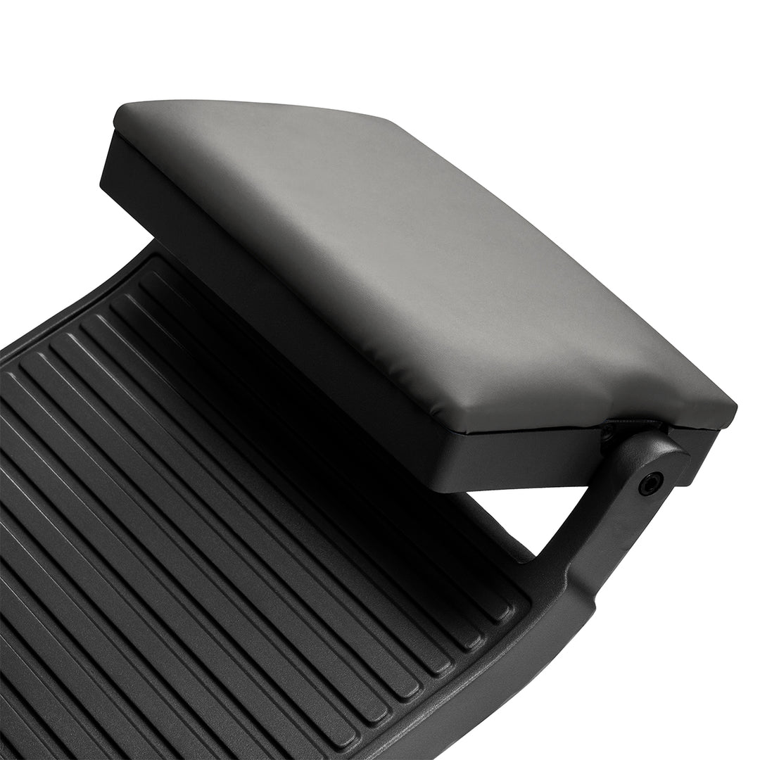 Sillón de Barberia Gabbiano Bruno Gris-Negro