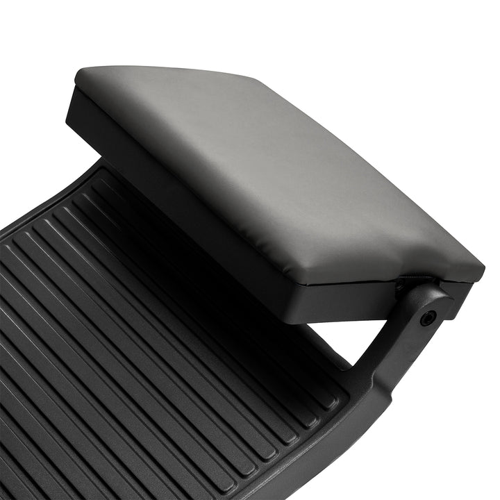 Sillón de Barberia Gabbiano Bruno Gris-Negro