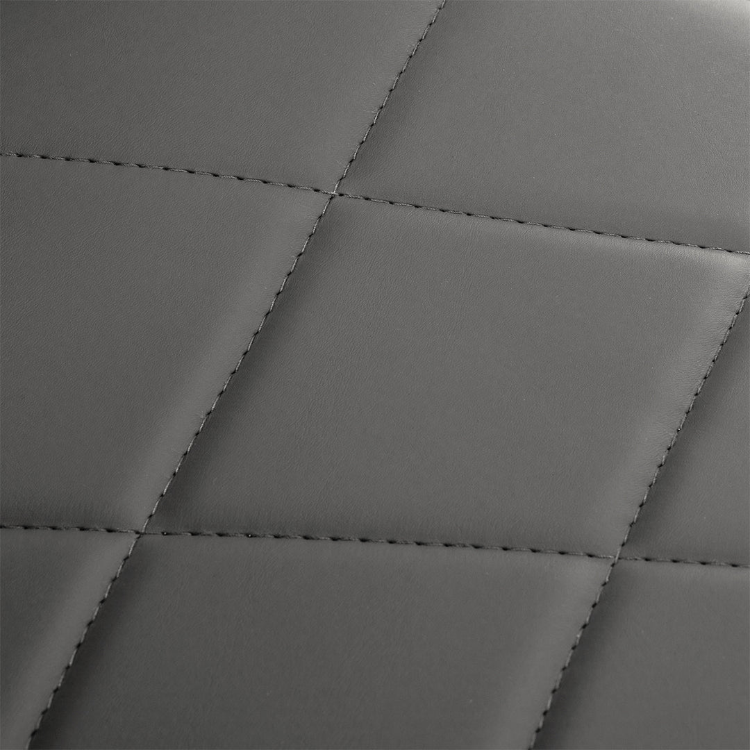 Sillón de Barberia Gabbiano Bruno Gris-Negro