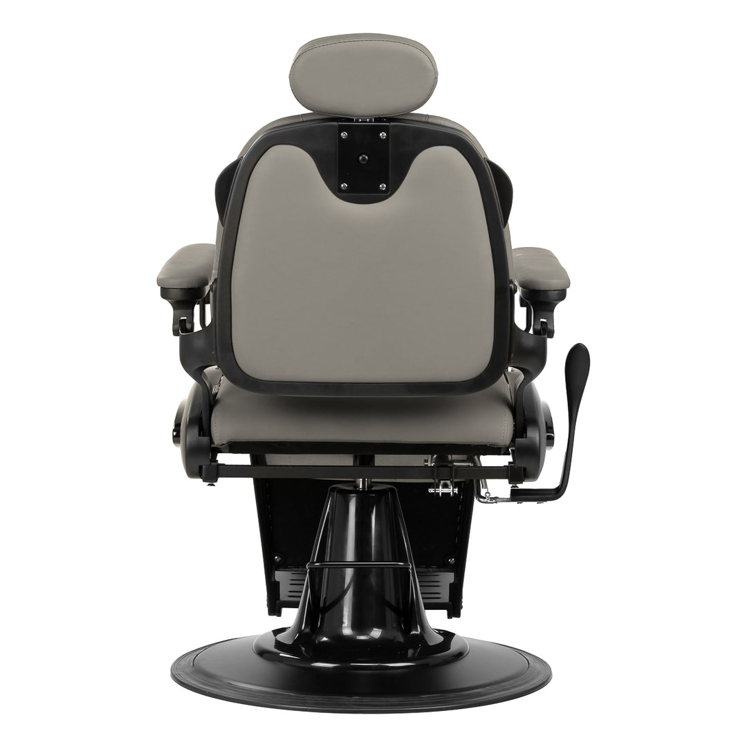 Sillón de barbero Gabbiano Francesco Gris-Negro - imagen 3