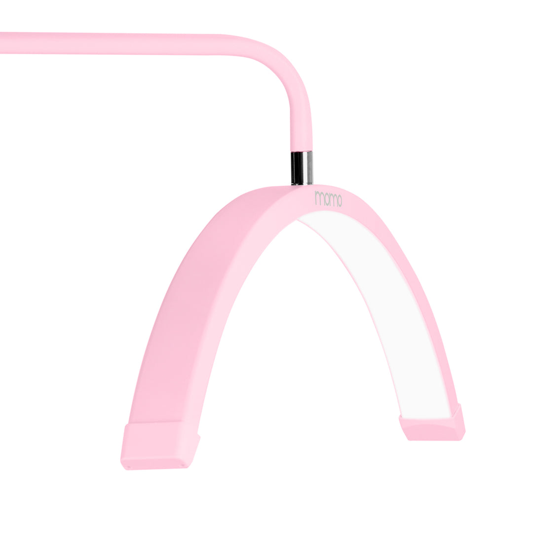 Lámpara Pestañas LED con Trípode y Color e Intensidad de Luz Ajustables Momo Moon MX6 Rosa - imagen 6