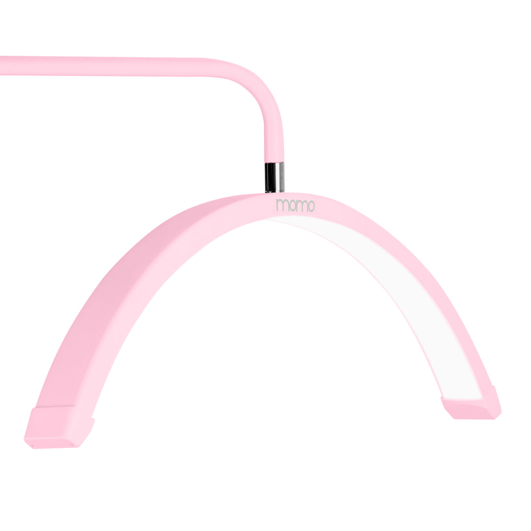 Lámpara Pestañas LED con Trípode y Color e Intensidad de Luz Ajustables Momo Moon MX6 Rosa - imagen 7