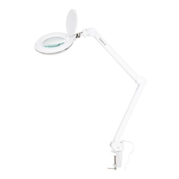 Lámpara Lupa LED 60 SMD 3D con Abrazadera Elegante 6031 Blanca