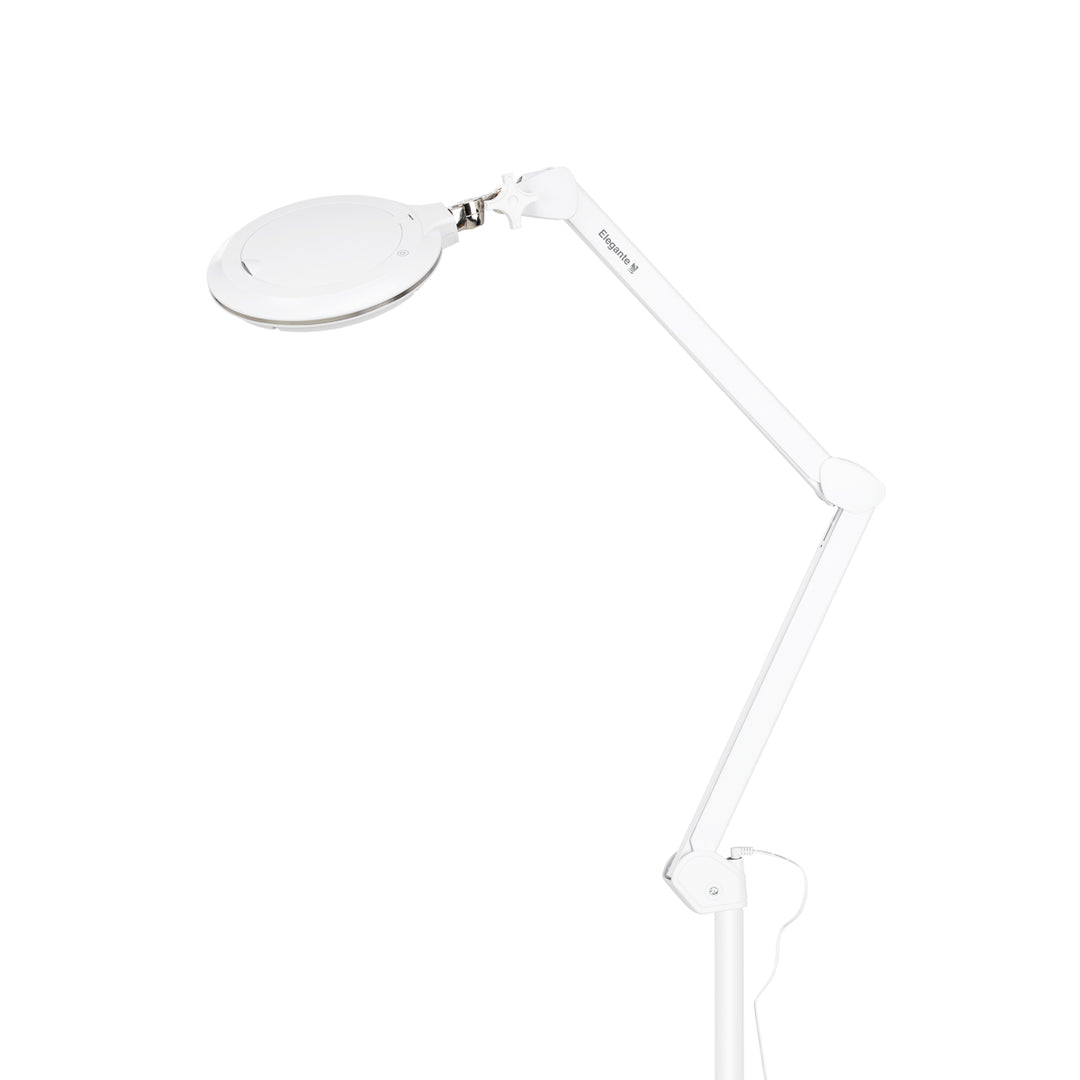Lámpara Lupa LED 60 SMD 3D con Pie Elegante 6031 Blanca - imagen 3