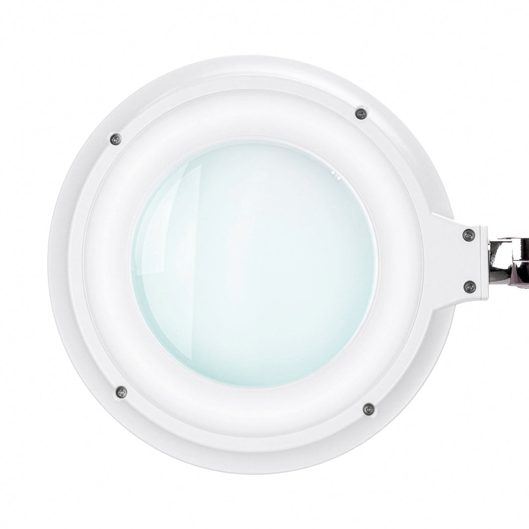 Lámpara Lupa LED 60 SMD 3D con Pie Elegante 6031 Blanca - imagen 8