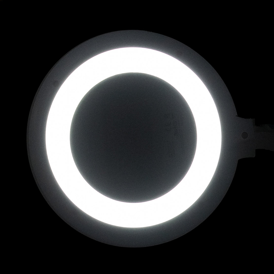 Lámpara Lupa LED 60 SMD 3D con Pie Elegante 6031 Blanca - imagen 9