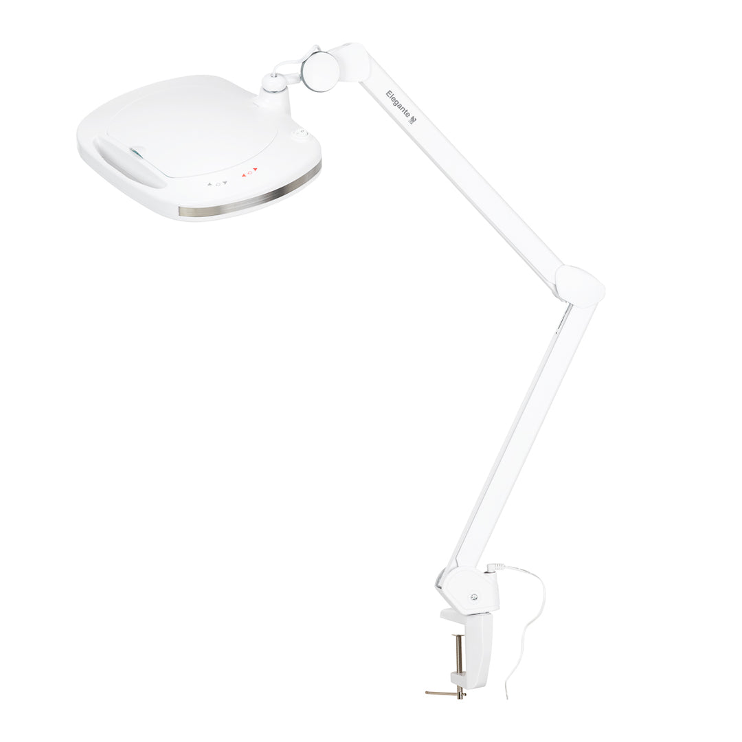 Lámpara Lupa LED 60 SMD con Abrazadera Elegante 6030 Blanca - imagen 2