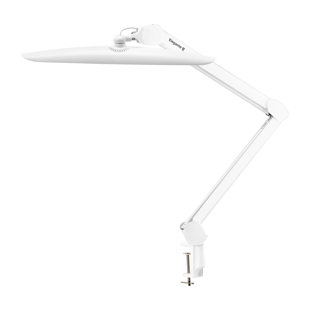 Lámpara LED con Abrazadera Elegante Blanca