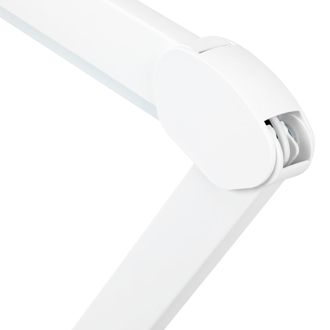 Lámpara LED con Abrazadera Elegante Blanca - imagen 4