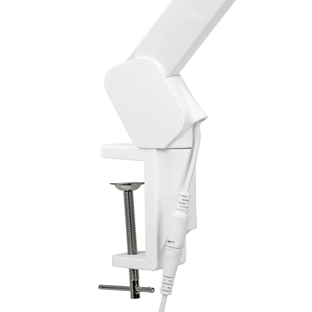 Lámpara LED con Abrazadera Elegante Blanca - imagen 5